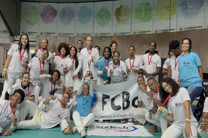 Bahia é vice-campeã brasileira de capoeira 2024