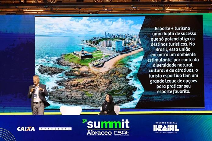 Turismo Esportivo de Salvador é tema em evento nacional que acontece em São Paulo