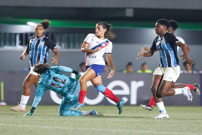 Brasileiro feminino: Grêmio derrota Bahia no fechamento da 8ª rodada
