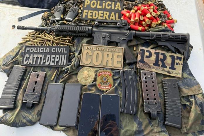 Operações Sombras da Mata II e Tekó Porã II prendem dois foragidos da Justiça e apreendem fuzil