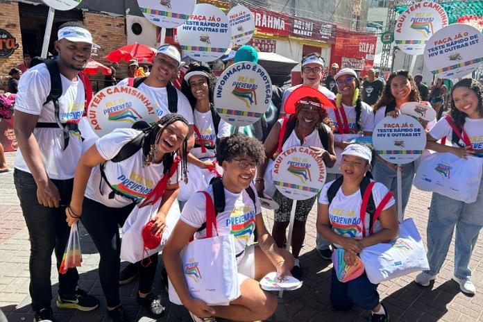 Rolê da Prevenção impulsiona aumento de 120% na testagem durante o Carnaval de Salvador